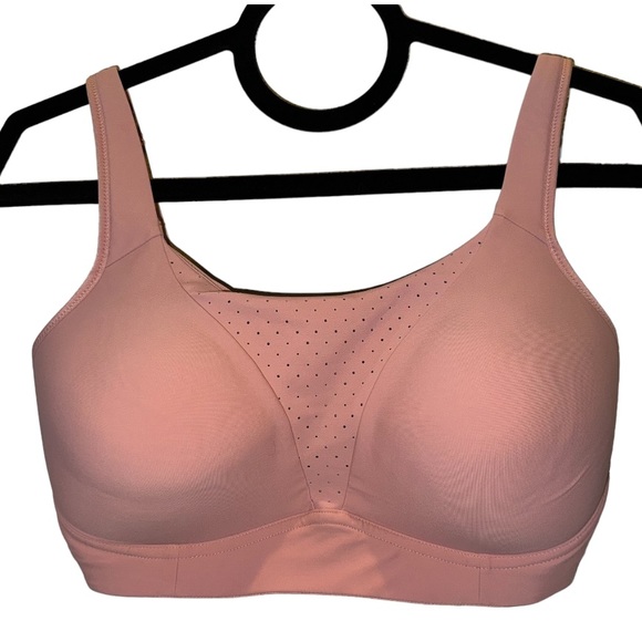 NWOT LULULEMON Run Times High Support Pink Pastel Sports Bra Size 34E / 32DD - Picture 12 of 15